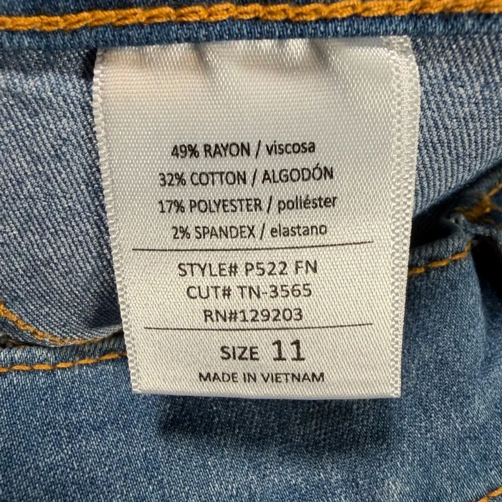 Fashion Nova Flare Jeans Womens 11‎ (28x34) Blue Deep In My Soul High Waisted